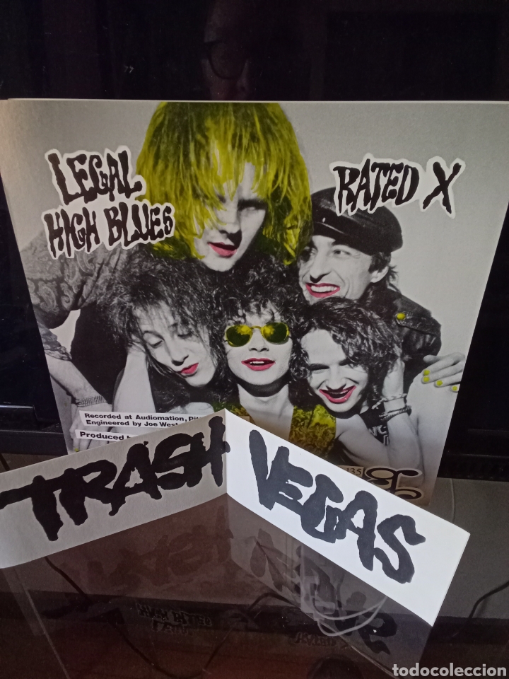 Discos de vinilo: TRASH VEGAS 1992 GET HIP Recording - Foto 2