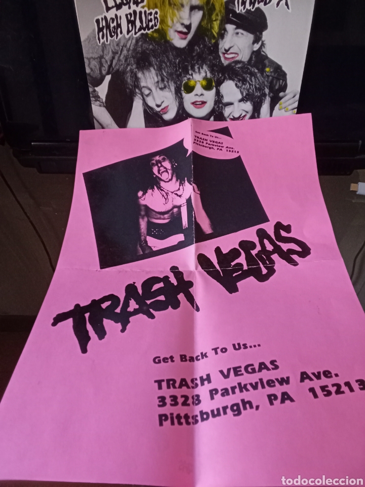 Discos de vinilo: TRASH VEGAS 1992 GET HIP Recording - Foto 3