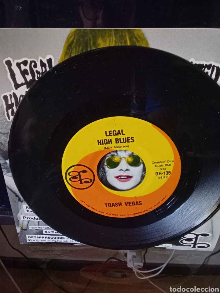 Discos de vinilo: TRASH VEGAS 1992 GET HIP Recording - Foto 4