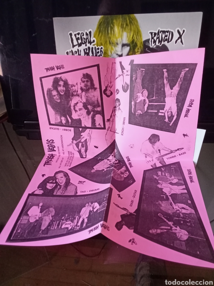 Discos de vinilo: TRASH VEGAS 1992 GET HIP Recording - Foto 5