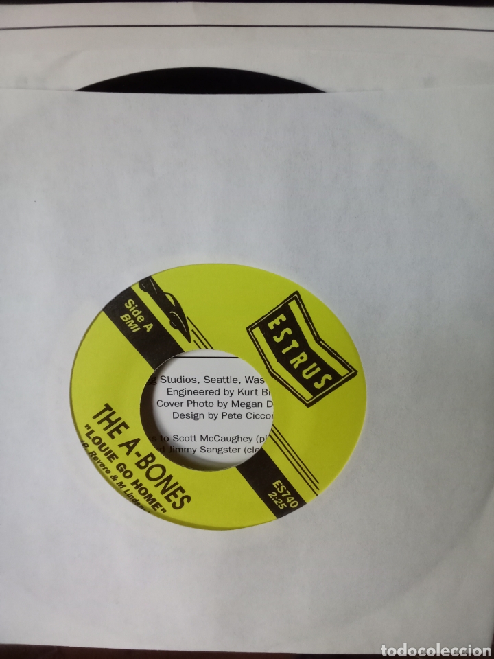 Discos de vinilo: THE A- BONES 1992 featuring MarcusThe Carcass. ESTRUS Records - Foto 2