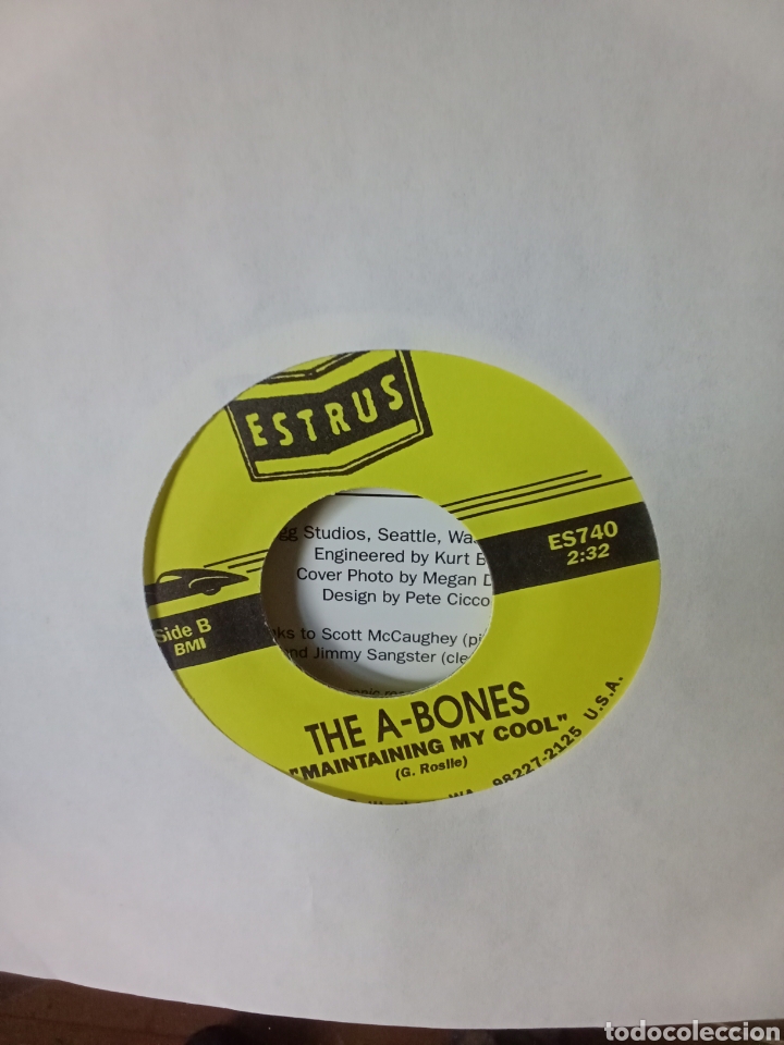 Discos de vinilo: THE A- BONES 1992 featuring MarcusThe Carcass. ESTRUS Records - Foto 5