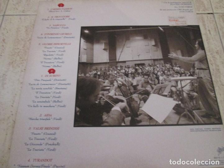Discos de vinilo: LUIS COBOS - &Oacute;pera Magna. Spanish 12&rdquo; 1989 Edition. Insert Original. Impecable - Foto 2