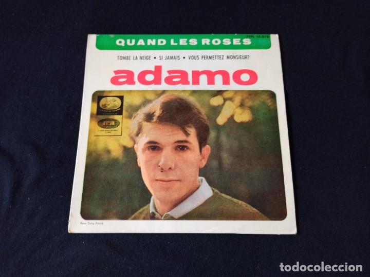 Discos de vinilo: ADAMO 5 SINGLES - Foto 2