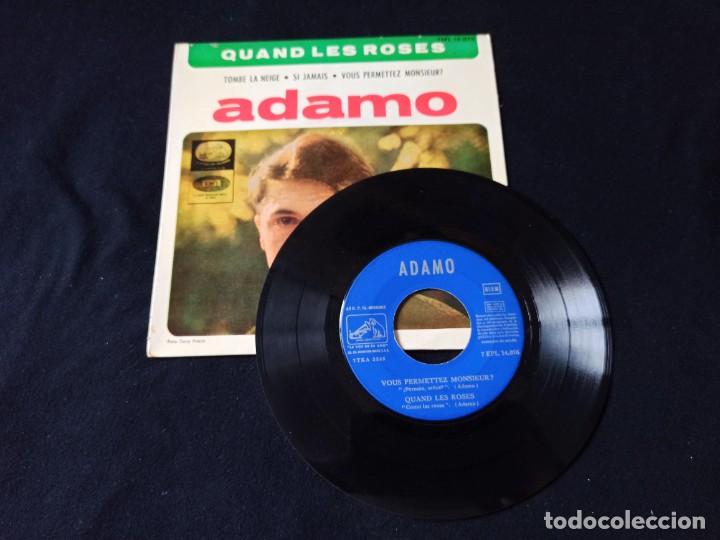 Discos de vinilo: ADAMO 5 SINGLES - Foto 4