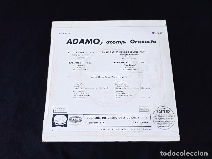 Discos de vinilo: ADAMO 5 SINGLES - Foto 6