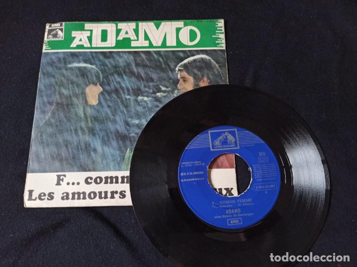 Discos de vinilo: ADAMO 5 SINGLES - Foto 10
