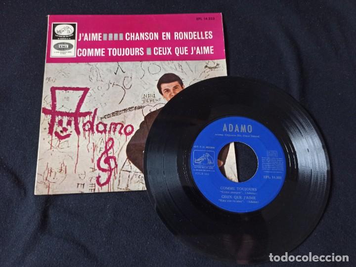 Discos de vinilo: ADAMO 5 SINGLES - Foto 13