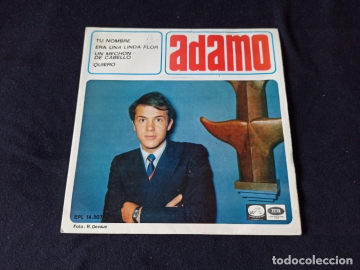 Discos de vinilo: ADAMO 5 SINGLES - Foto 14