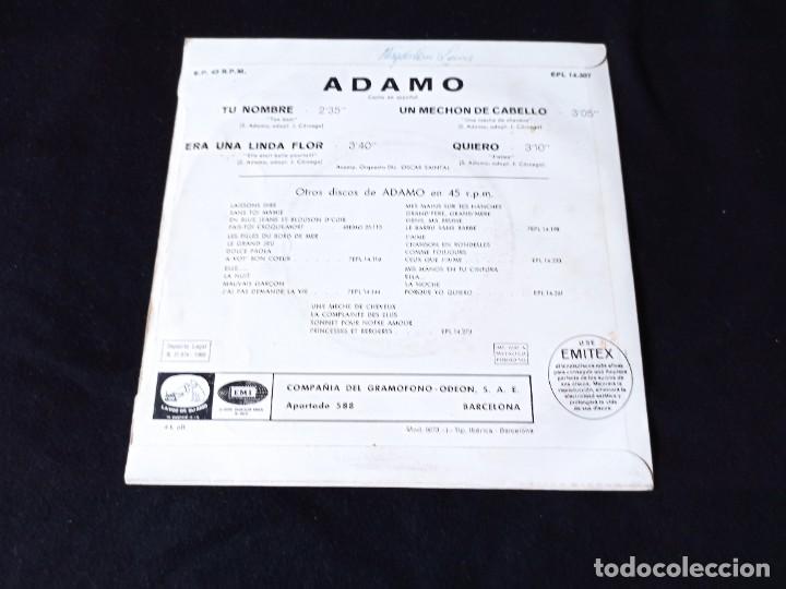 Discos de vinilo: ADAMO 5 SINGLES - Foto 15