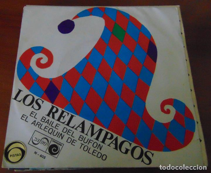 Discos de vinilo: LOS RELAMPAGOS - EL BAILE DEL BUFON - SINGLE 1967 - Foto 1
