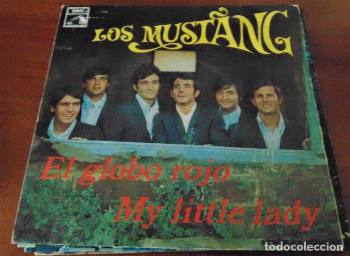 Discos de vinilo: LOS MUSTANG - EL GLOBO ROJO - SINGLE 1968 - Foto 1