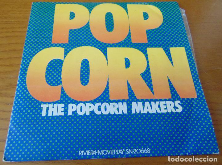 Discos de vinilo: THE POPCORN MAKERS - POP CORN - SINGLE 1972 - Foto 1