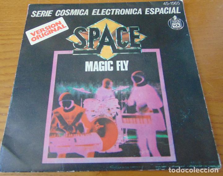 Discos de vinilo: SPACE - MAGIC FLY - SINGLE 1977 - Foto 2