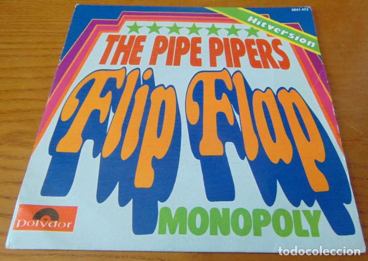 Discos de vinilo: THE PIPE PIPERS - FLIP FLAP - SINGLE 1973 - Foto 1