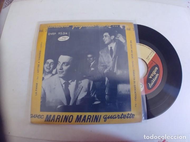 Discos de vinilo: MARINO MARINI-EP LA PANSE +3 - Foto 1