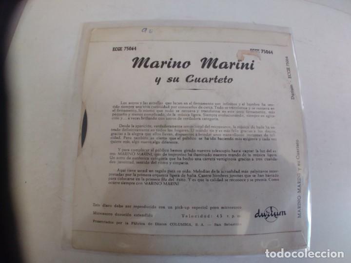 Discos de vinilo: MARINO MARINI-EP MIGUEL +3 - Foto 2