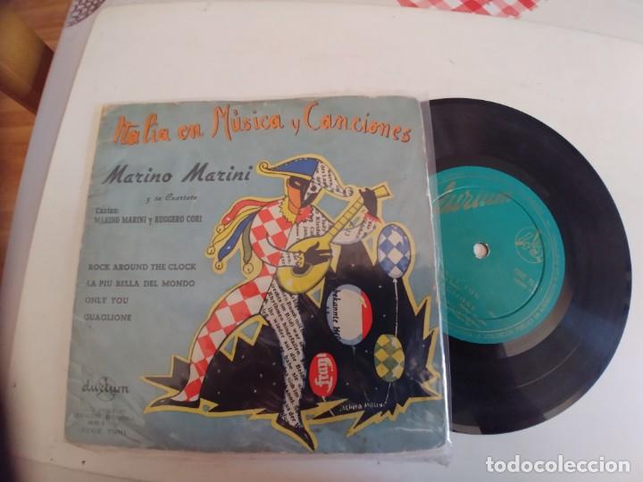Discos de vinilo: MARINO MARINI-EP ROCK AROUND THE CLOCK +3 - Foto 1