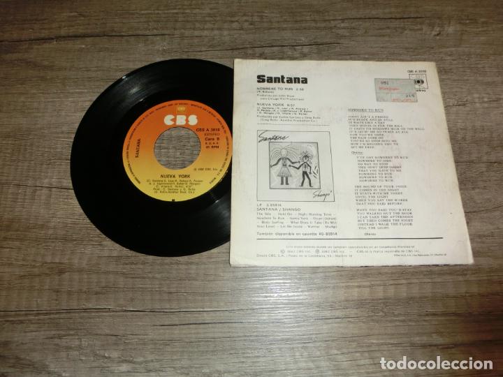 Discos de vinilo: SANTANA - NOWHERE TO RUN - Foto 2