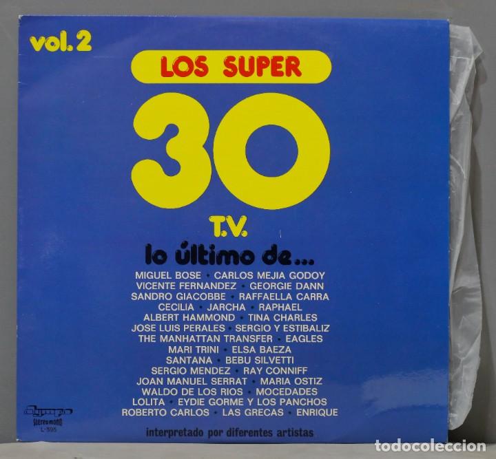 Discos de vinilo: LP. LOS SUPER 30 TV. VOL 2 - Foto 1