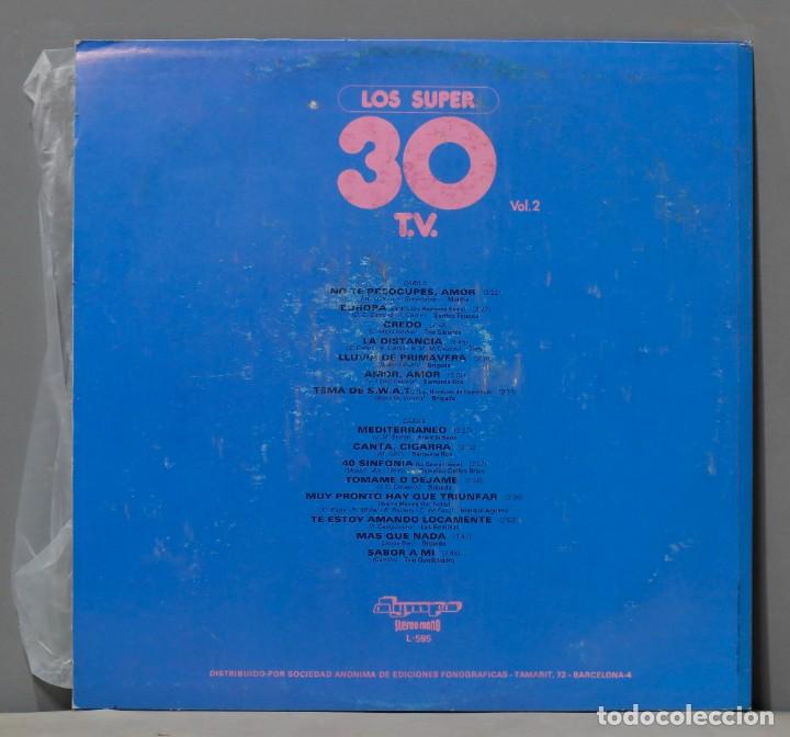 Discos de vinilo: LP. LOS SUPER 30 TV. VOL 2 - Foto 2