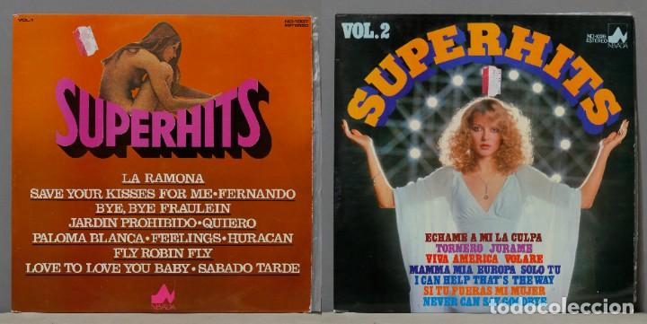 Discos de vinilo: 2 LP. Superhits. vol. 1 Y 2 - Foto 2