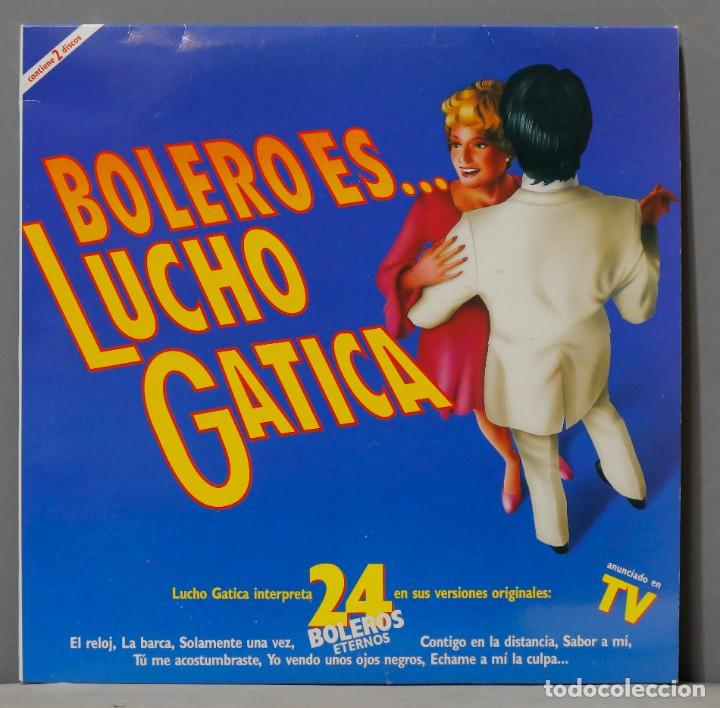 Discos de vinilo: 2 LP. LUCHO GATICA. BOLERO ES... - Foto 1