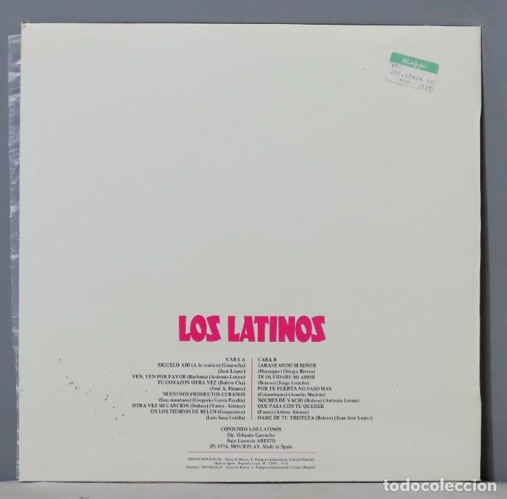 Discos de vinilo: LP. Conjunto Los Latinos &ndash; A Bailar Con Los Latinos, de Cuba - Foto 2