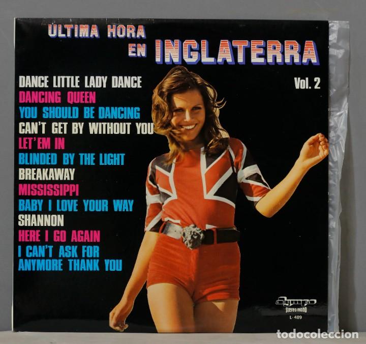 Discos de vinilo: LP. ULTIMA HORA EN INGLATERRA - Foto 1