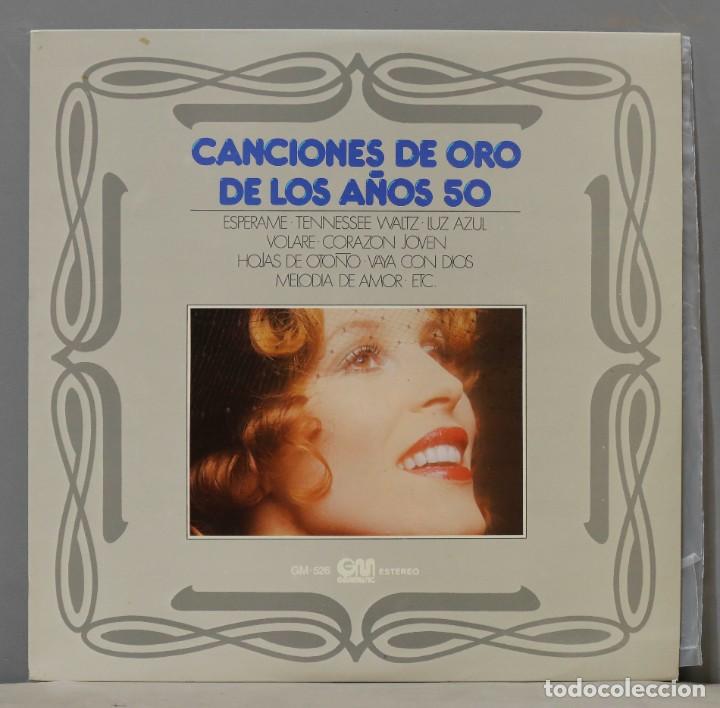 Discos de vinilo: LP. Canciones De Oro De Los A&ntilde;os 50 - Foto 1
