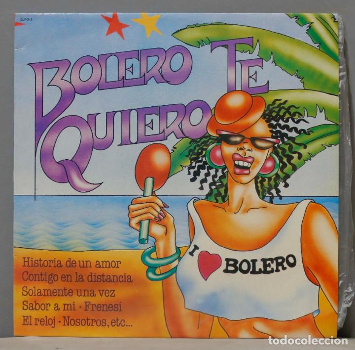 Disques de vinyle: LP. Bolero te quiero
