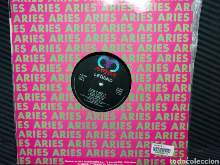 Discos de vinilo: Legend - Dont Do It (12&rdquo;, Maxi) - Foto 2