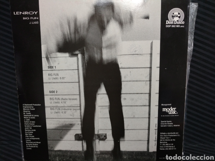 Discos de vinilo: Lenroy - Big Fun (12&rdquo;, Maxi) - Foto 2