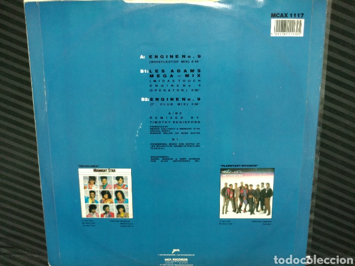 Discos de vinilo: Midnight Star - Engine No. 9 (12&rdquo;, Maxi) - Foto 2