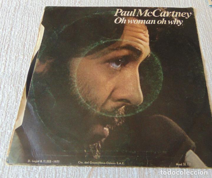 Discos de vinilo: Paul McCartney&lrm;&ndash; Another Day - SINGLE 1971 - Foto 2