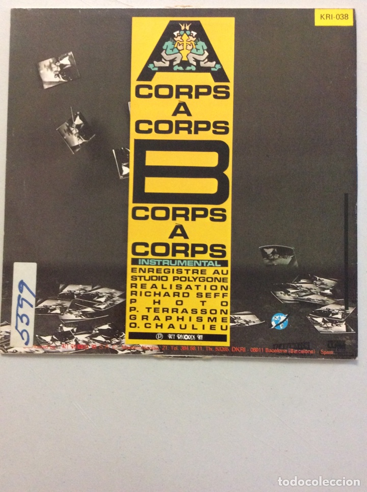 Discos de vinilo: Corps &agrave; corps. Images. - Foto 2