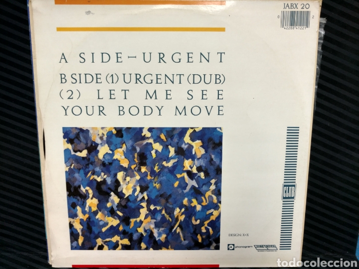 Discos de vinilo: Shannon - Urgent (12&rdquo;, Maxi) - Foto 2