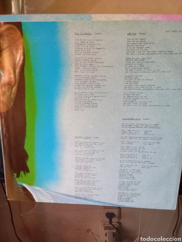 Discos de vinilo: BRYAN FERRY 1977 Copia Spain Virgin Polygram.Nuevo - Foto 3