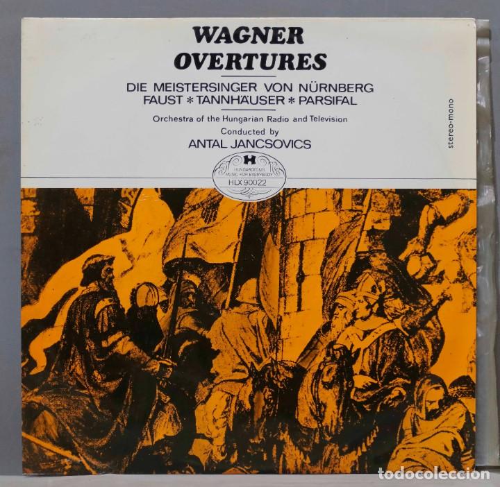 Discos de vinilo: LP. WAGNER. OVERTURES. JANCSOVICS - Foto 1