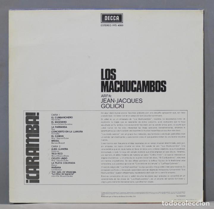 Discos de vinilo: LP. LOS MACHUCAMBOS - CARAMBA - Foto 2