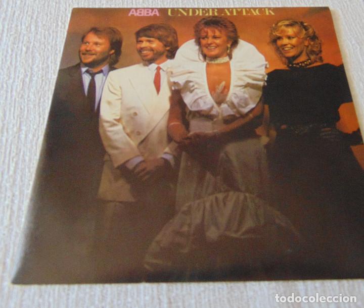 Discos de vinilo: ABBA - UNDER ATTACK - SINGLE 1982 - NUEVO - Foto 1