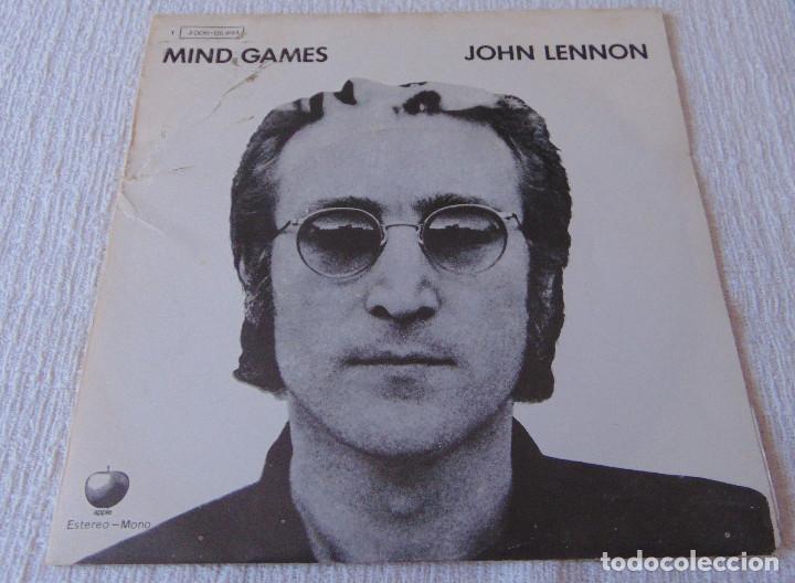 Discos de vinilo: JOHN LENNON - MIND GAMES - SINGLE 1973 - Foto 1