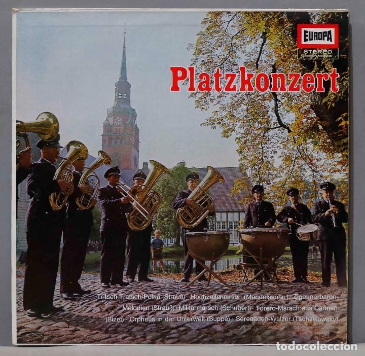 Vinyl records: LP. Europa-Blasorchester &ndash; Platzkonzert