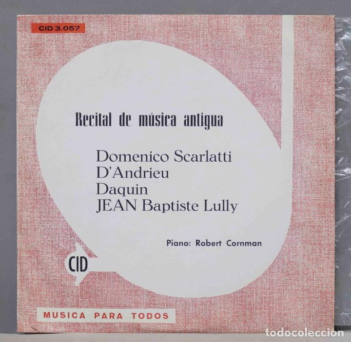 Vinyl records: LP. Cornman &ndash; Recital De M&uacute;sica Antigua