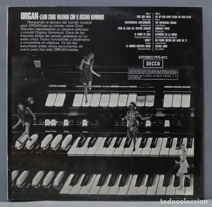 Discos de vinilo: LP. ORGANIZED. WAXMAN - Foto 2