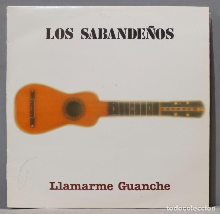 Discos de vinilo: LP. Los Sabande&ntilde;os &ndash; Llamarme Guanche - Foto 1