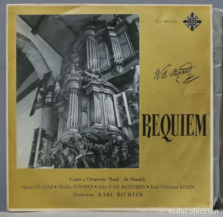 Discos de vinilo: LP. MOZART. Requiem. RICHTER - Foto 1
