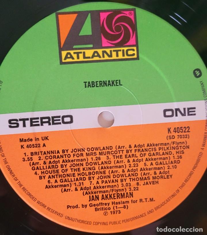 Discos de vinilo: JAN AKKERMAN. TABERNAKEL - Foto 5