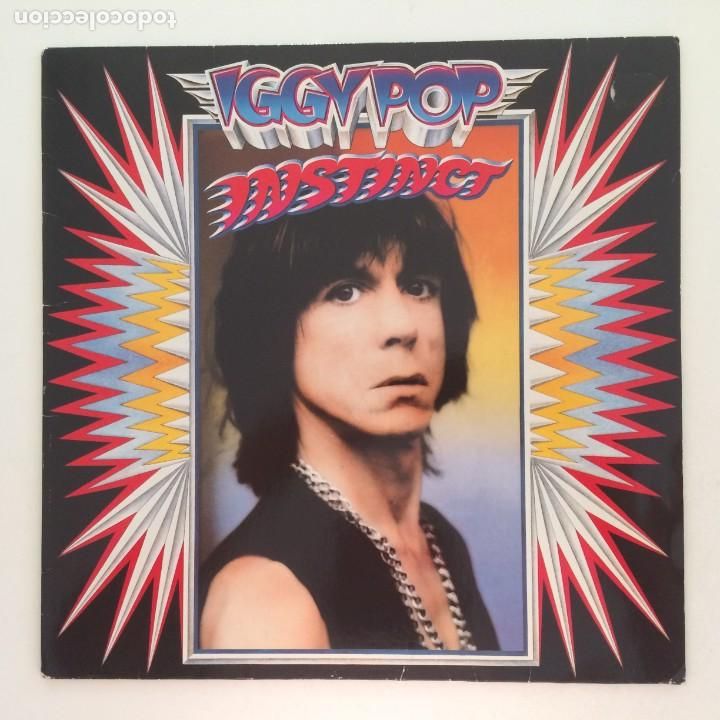 Discos de vinilo: Iggy Pop &lrm;&ndash; Instinct , Germany 1988 A&M Records* - Foto 1