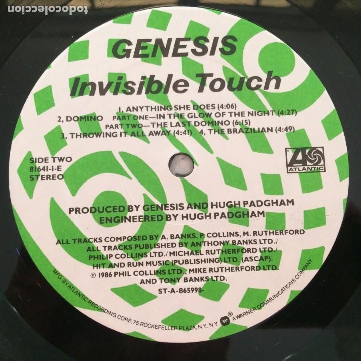 Discos de vinilo: Genesis &lrm;&ndash; Invisible Touch , USA 1986 Atlantic* - Foto 6